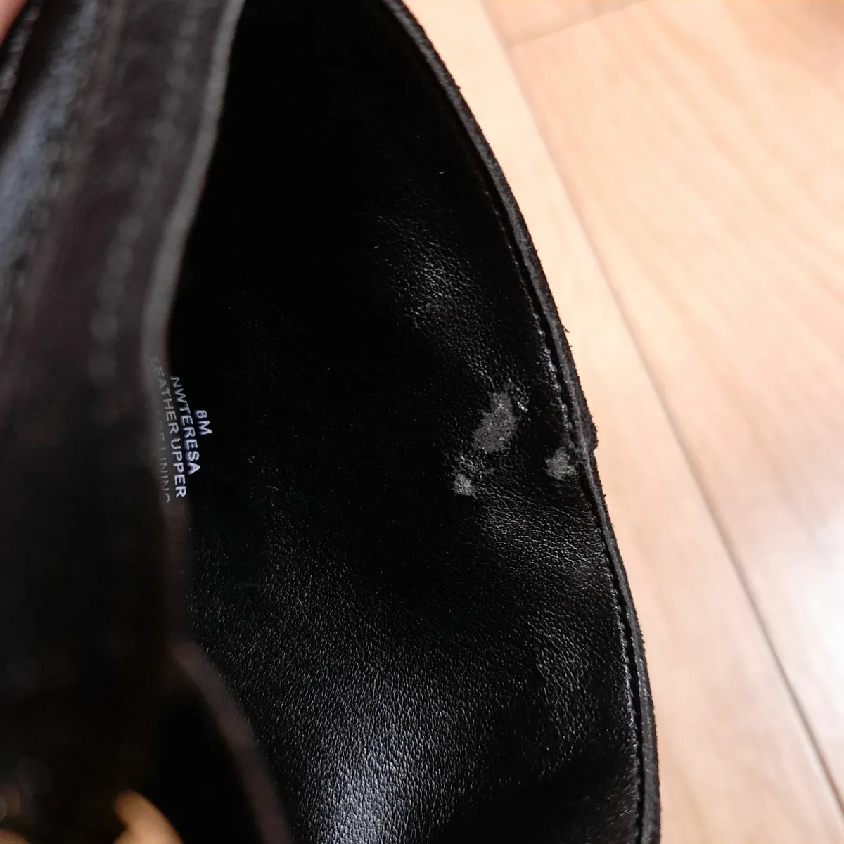 Nine West Black Suede Ankle Boots 5.5UK/38.5EU - Image 3