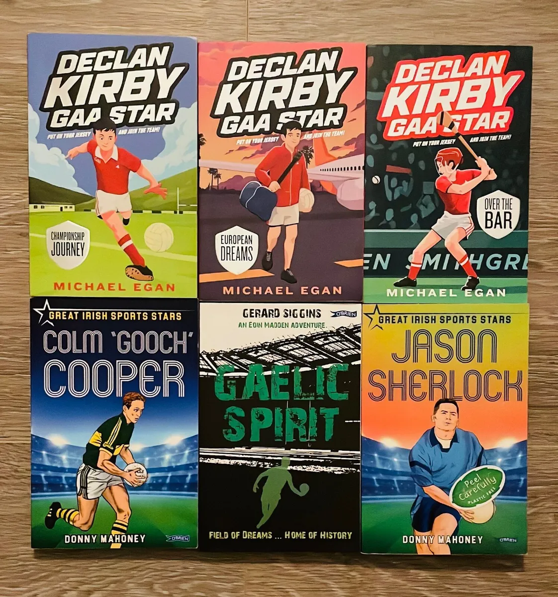 Selection of kids GAA books Suit age 8-12 years