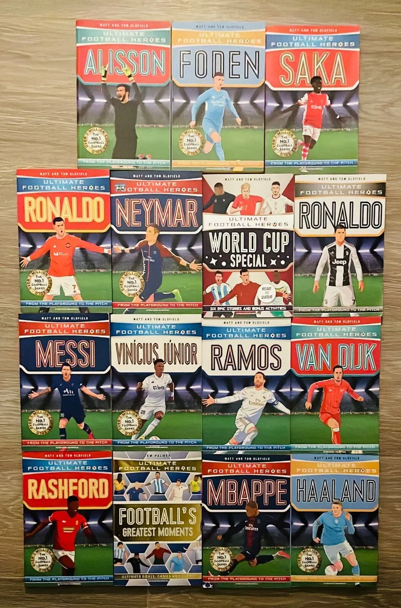 Selection of kids ultimate football heroes soccer