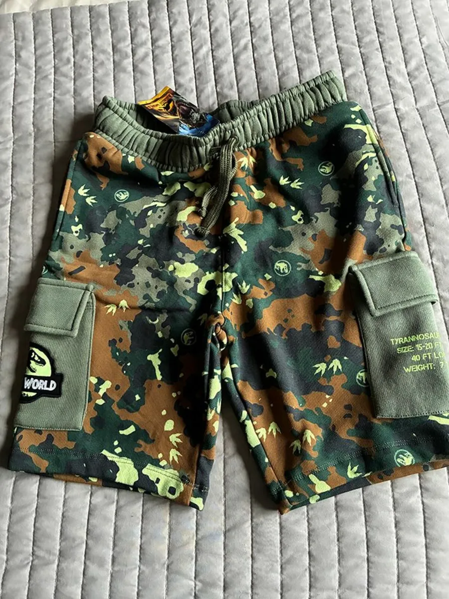 Boys Cargo Shorts - Jurassic World - Image 1