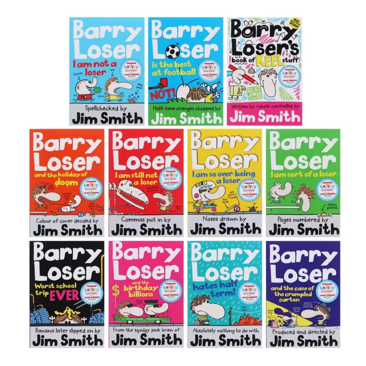Set of Barry Loser kids books - Image 1