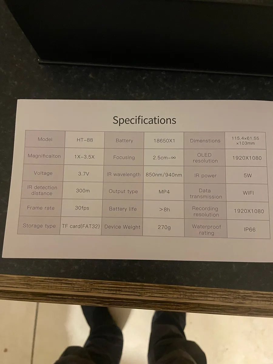 Sytong ht-88 night vision camera - Image 3