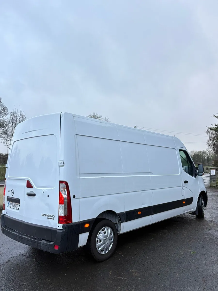 2021 opel movano LWB high roof 1 owner from new - Image 2