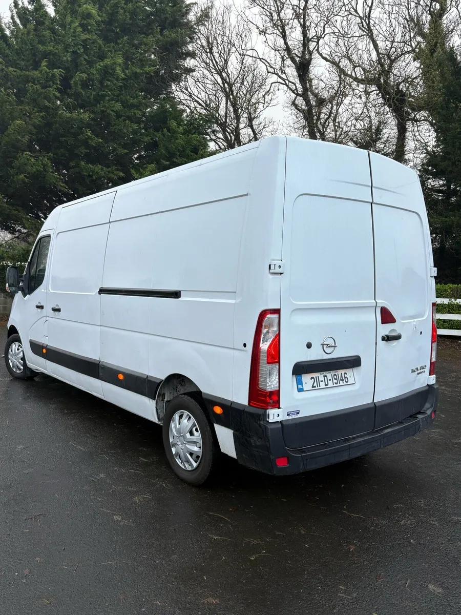 2021 opel movano LWB high roof 1 owner from new - Image 3