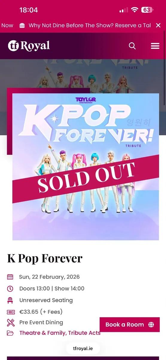 K Pop Forever TF Royal Castlebar - Image 1