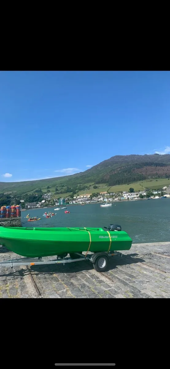 Boat for sale with engine and trailer included - Image 4