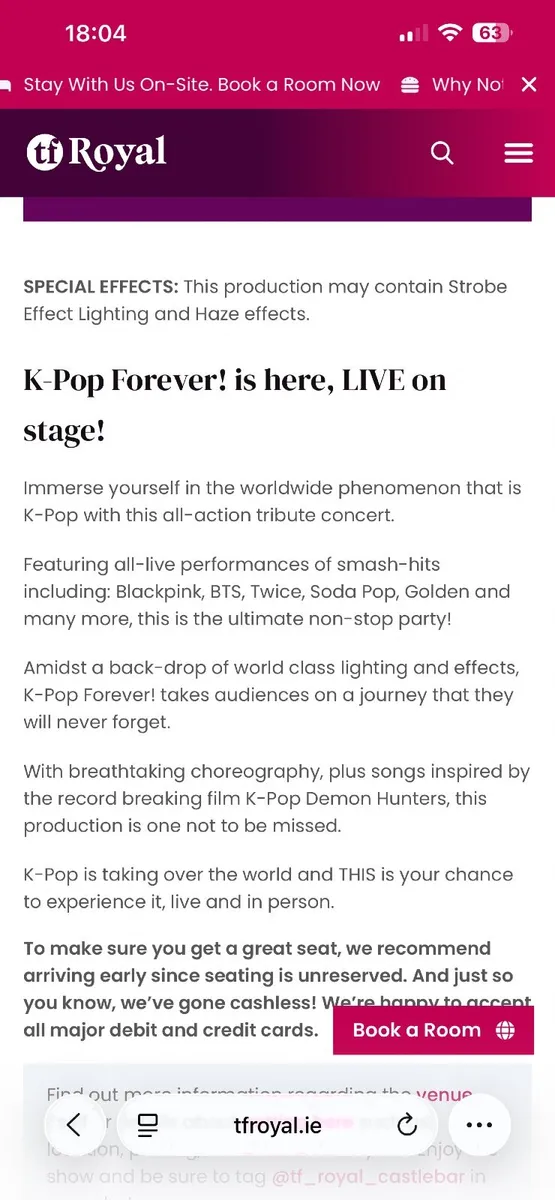 K Pop Forever TF Royal Castlebar - Image 2