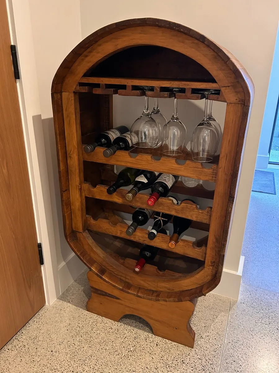 Barrel Wine Rack - Image 1
