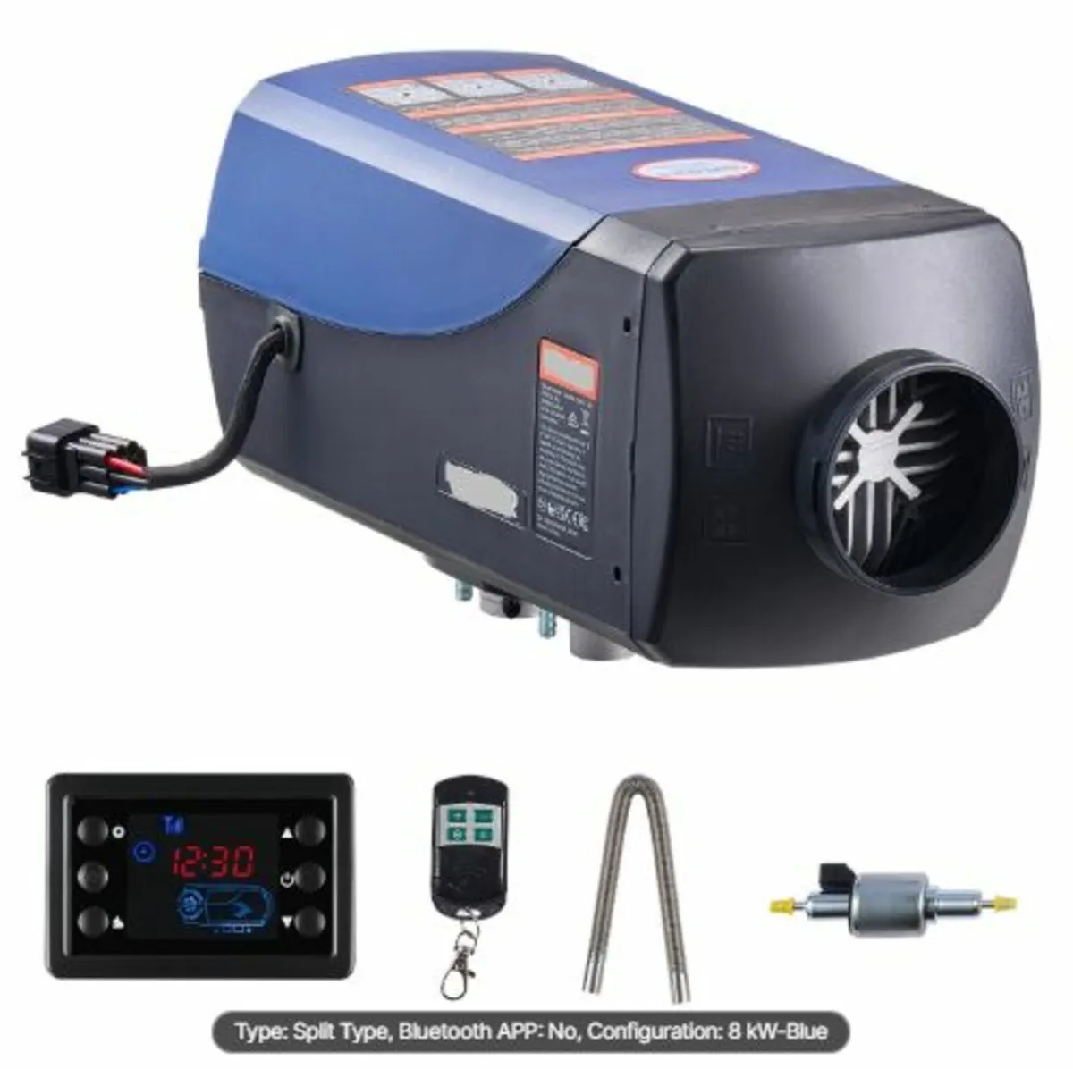 Diesel Heater, 12-24V 5-8KW Portable Diesel Air - Image 1