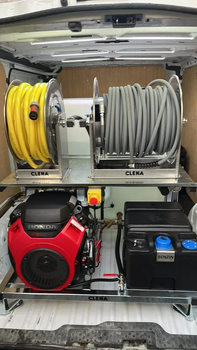 Professional Van-Mounted Power Washing System - Image 1