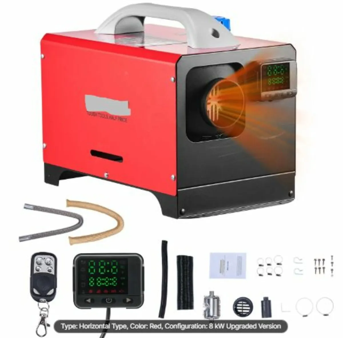 Diesel Air Heater, 12-24V 5-8KW, Fast Heating - Image 1