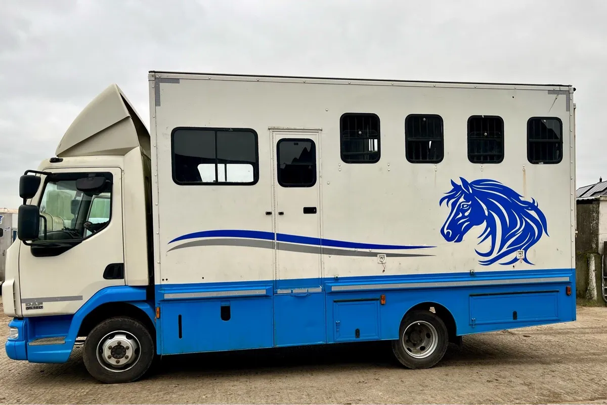 2012 7.5ton horse lorry - Image 1