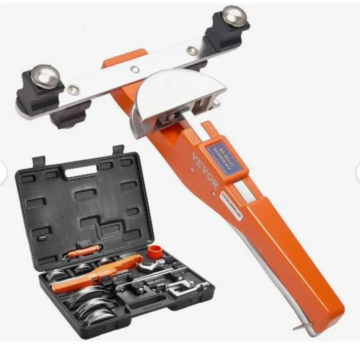 Pipe Tube Bender, 6.4mm-22.2mm Ratcheting - Image 1