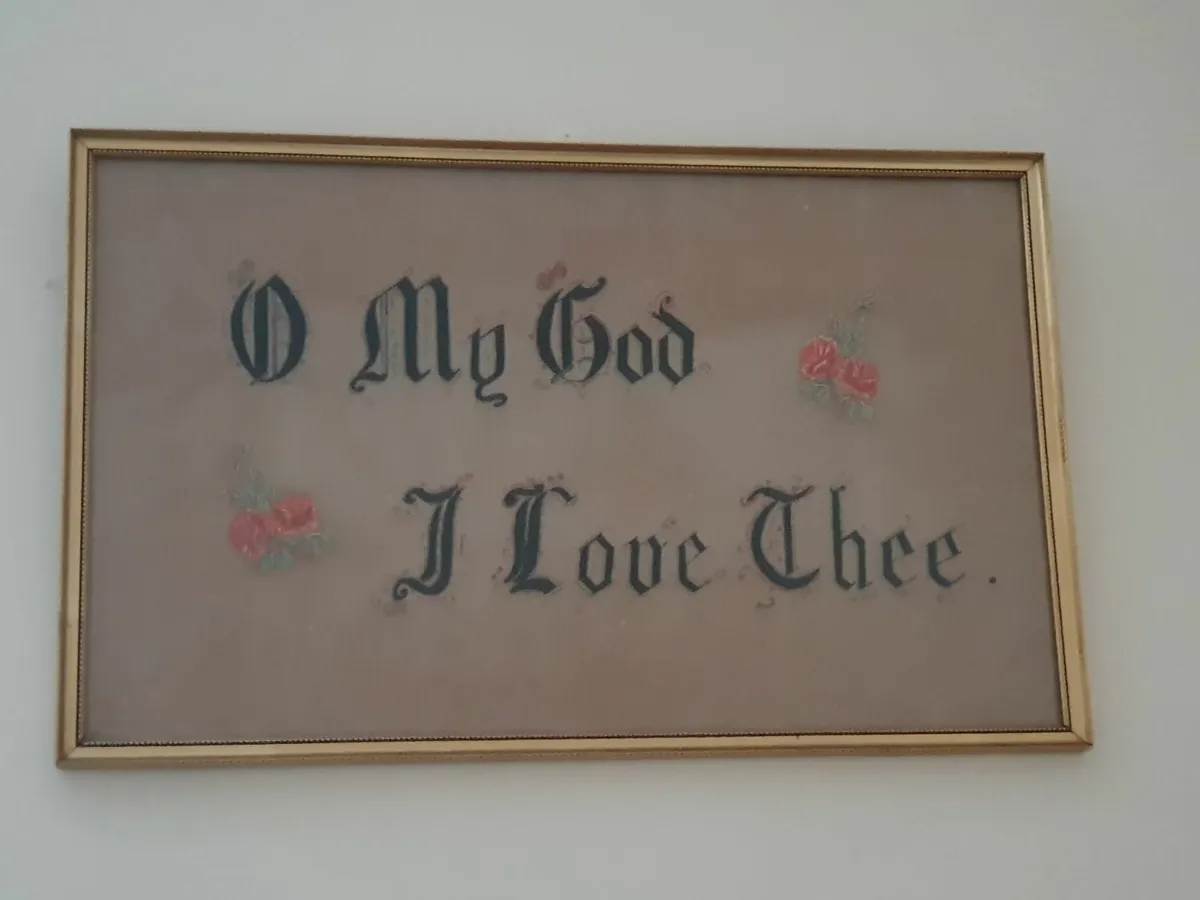 Silk & Cross Stitch Framed Pictures - Image 4