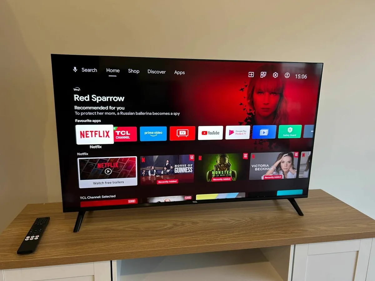 2025 TCL 40" QLED Full HD Android Smart TV | 40V5C - Image 1