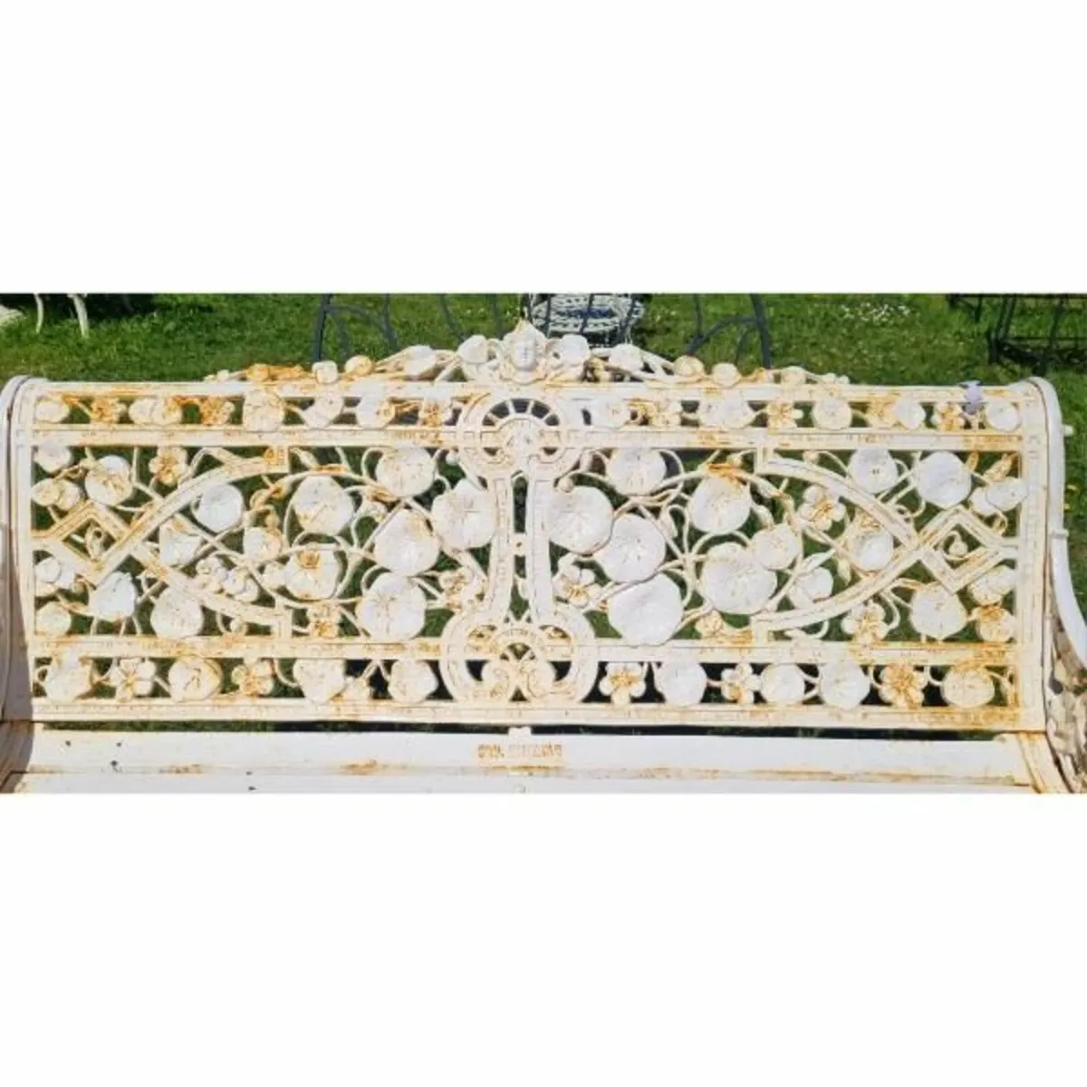 Bench Cast Iron Dealer H26 - Image 2