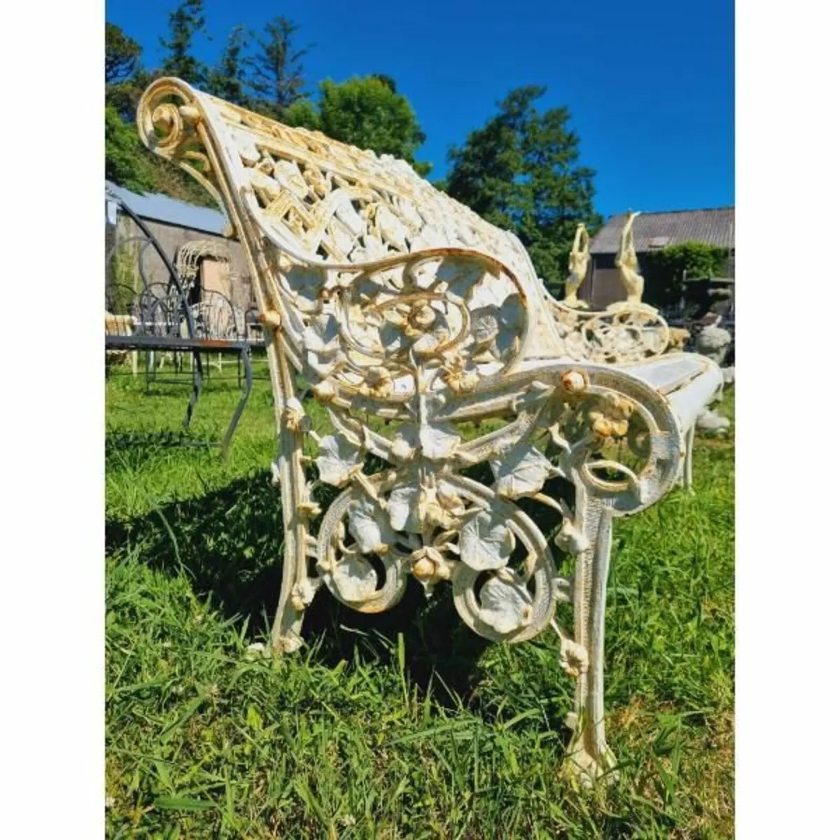 Bench Cast Iron Dealer H26 - Image 3