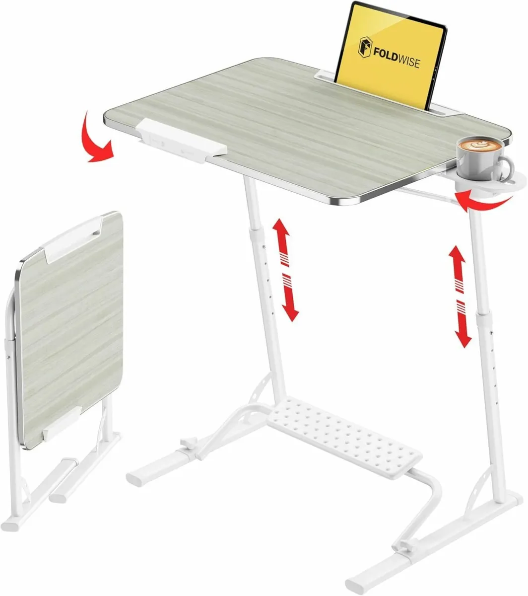 Folding Laptop Table for Sofa - Sturdy Portable - Image 1