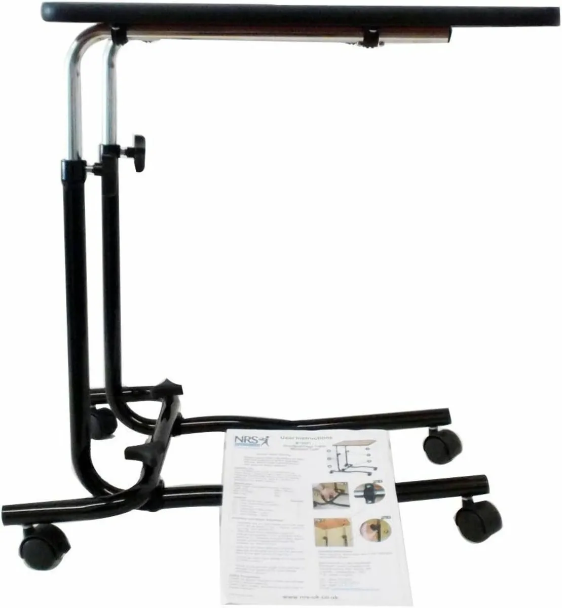 Overbed/Chair Table Wheeled 4 casters - Height - Image 4