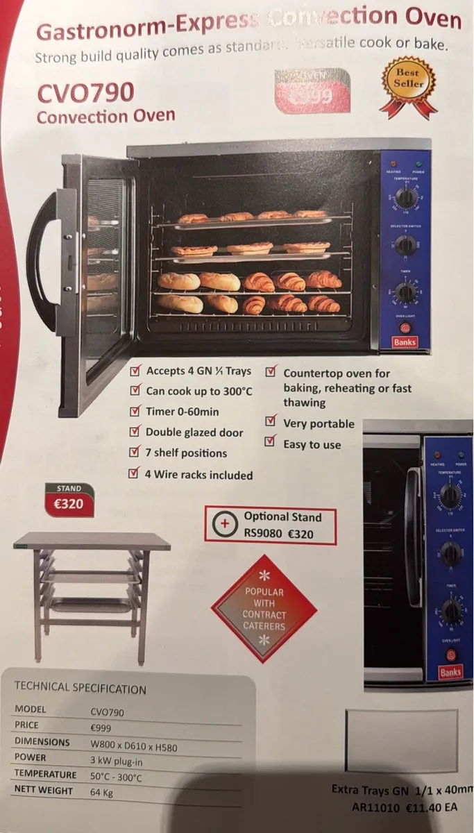Combi oven new cheap on sale - Image 2