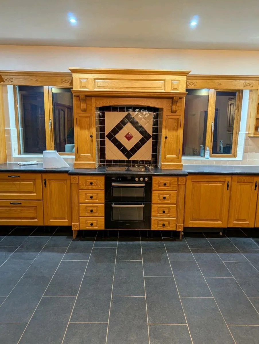 Solid Oak Kitchen - Image 1