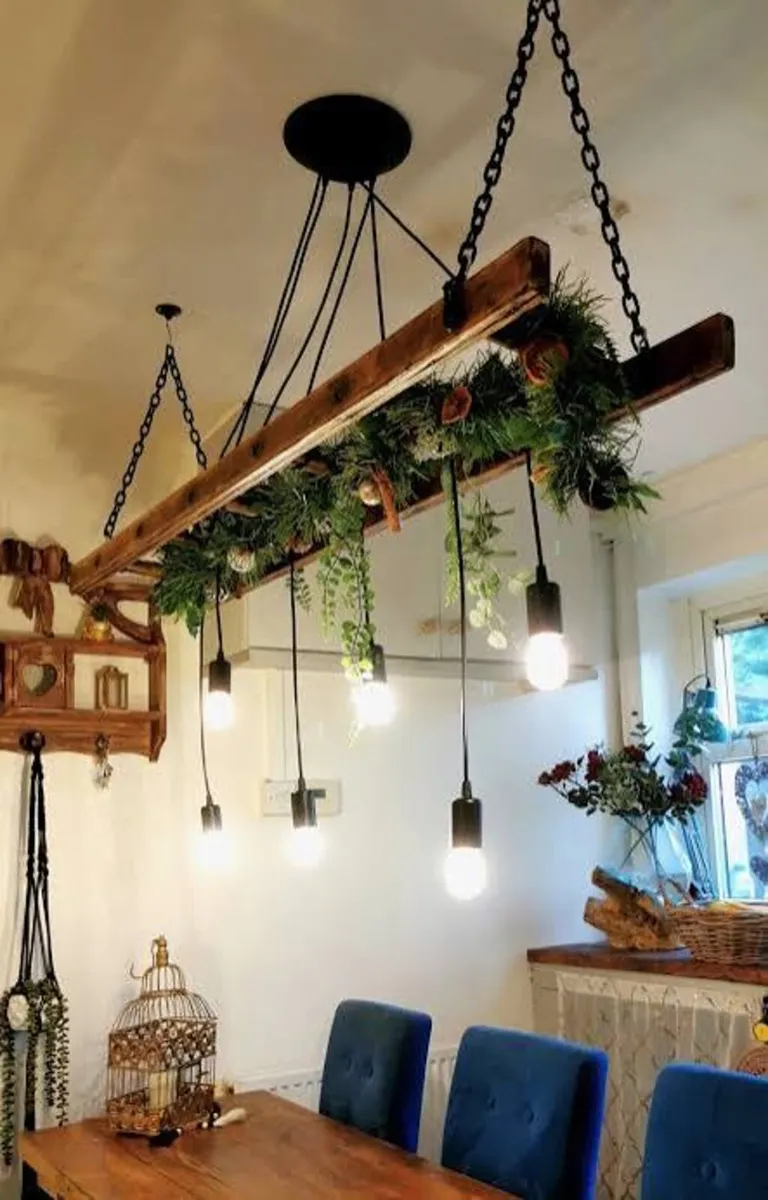 Wooden Extension Ladder Double 5m / 16ft x 2 - Image 4