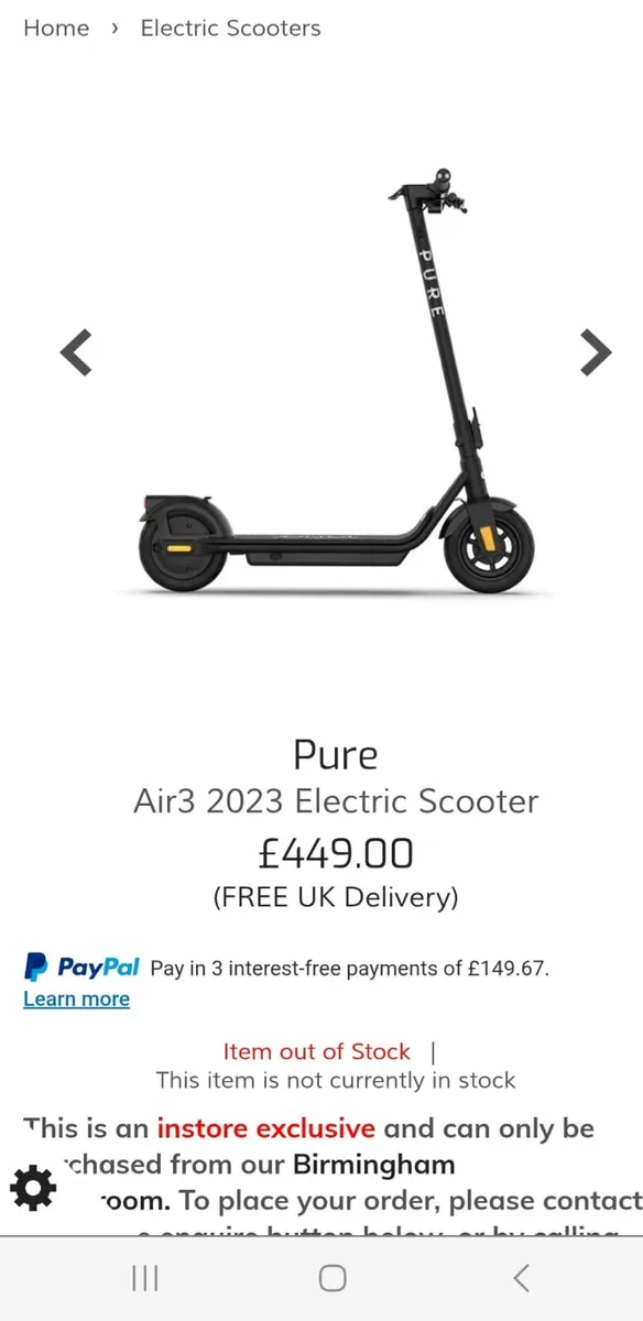 Brand new Scooter for sale - Image 2