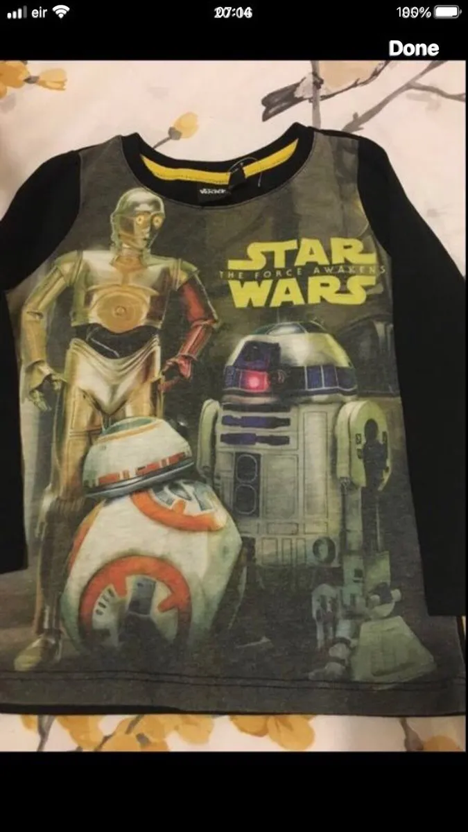 Boys Star Wars teeshirt 2/3 yrs €3 - Image 4