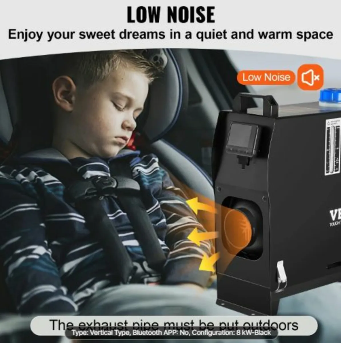 5-8KW Diesel Air Heater, Diesel Parking Heater, - Image 3