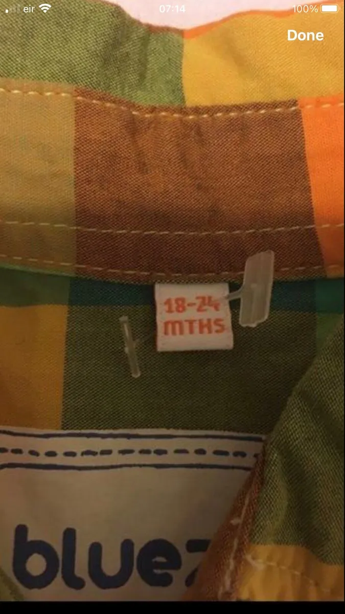Boys shirt 18/23 mths €3 - Image 3