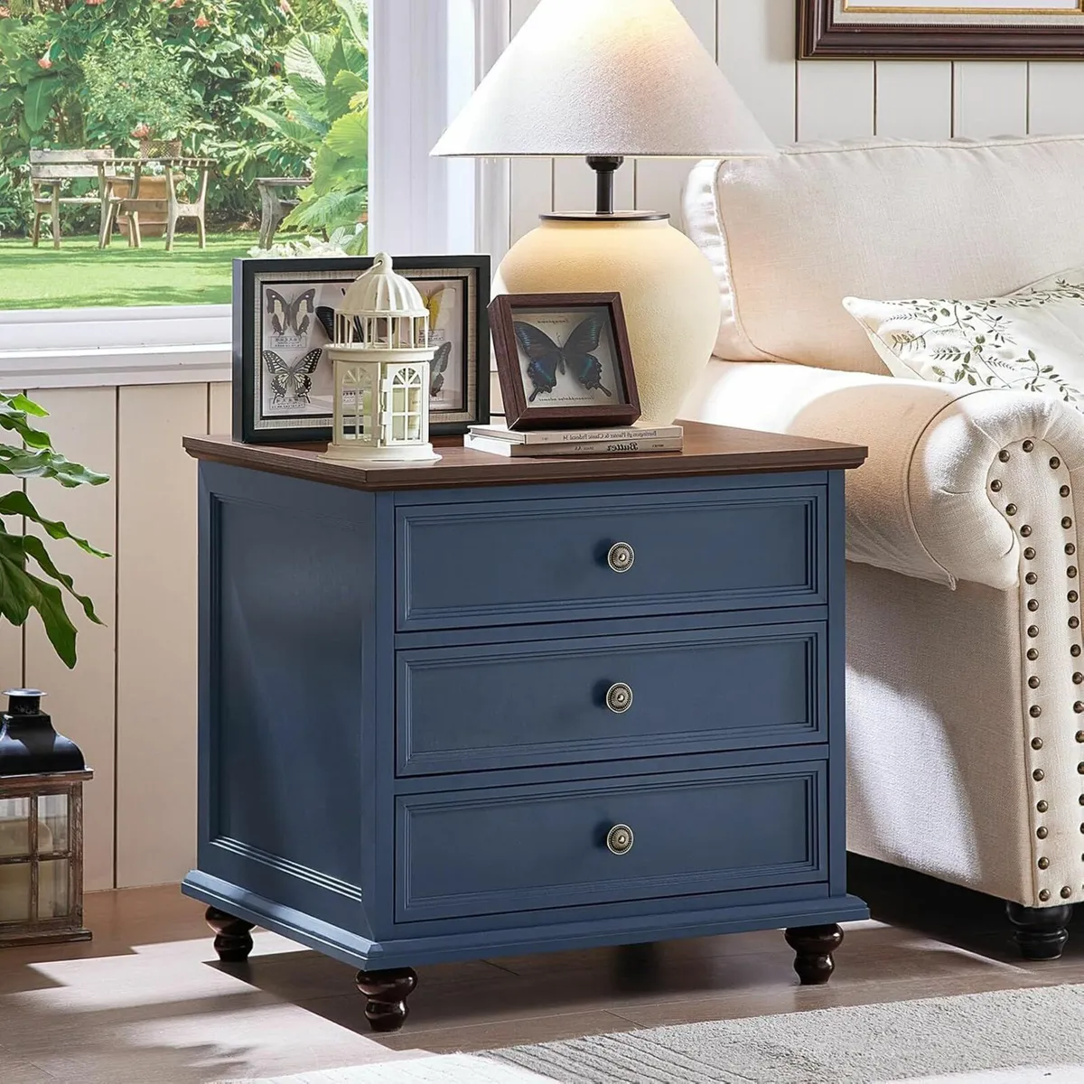 24 Wide Country House Nighttable Large Side - Image 1