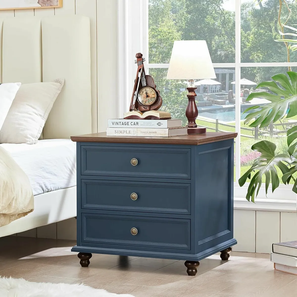 24 Wide Country House Nighttable Large Side - Image 3