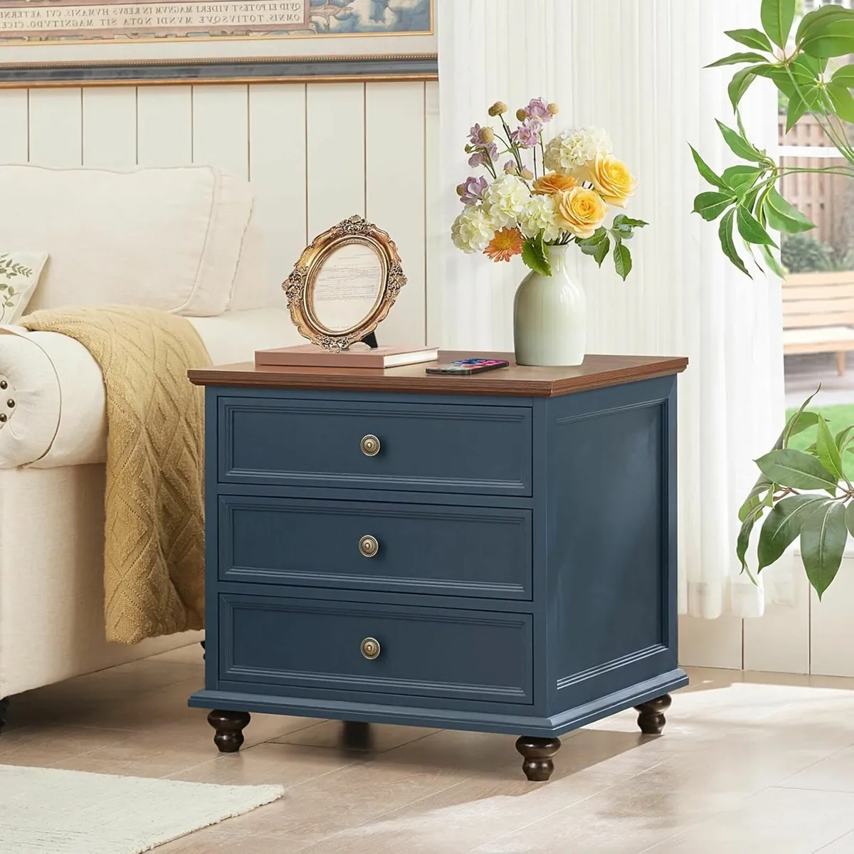 24 Wide Country House Nighttable Large Side - Image 4