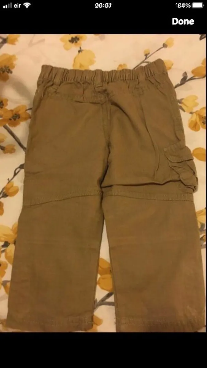 Boys trousers 12/18 mths €3 - Image 2
