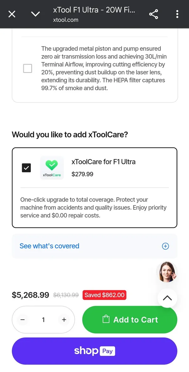 F1 ULTRA XTOOL LASER BUNDLE - Image 4
