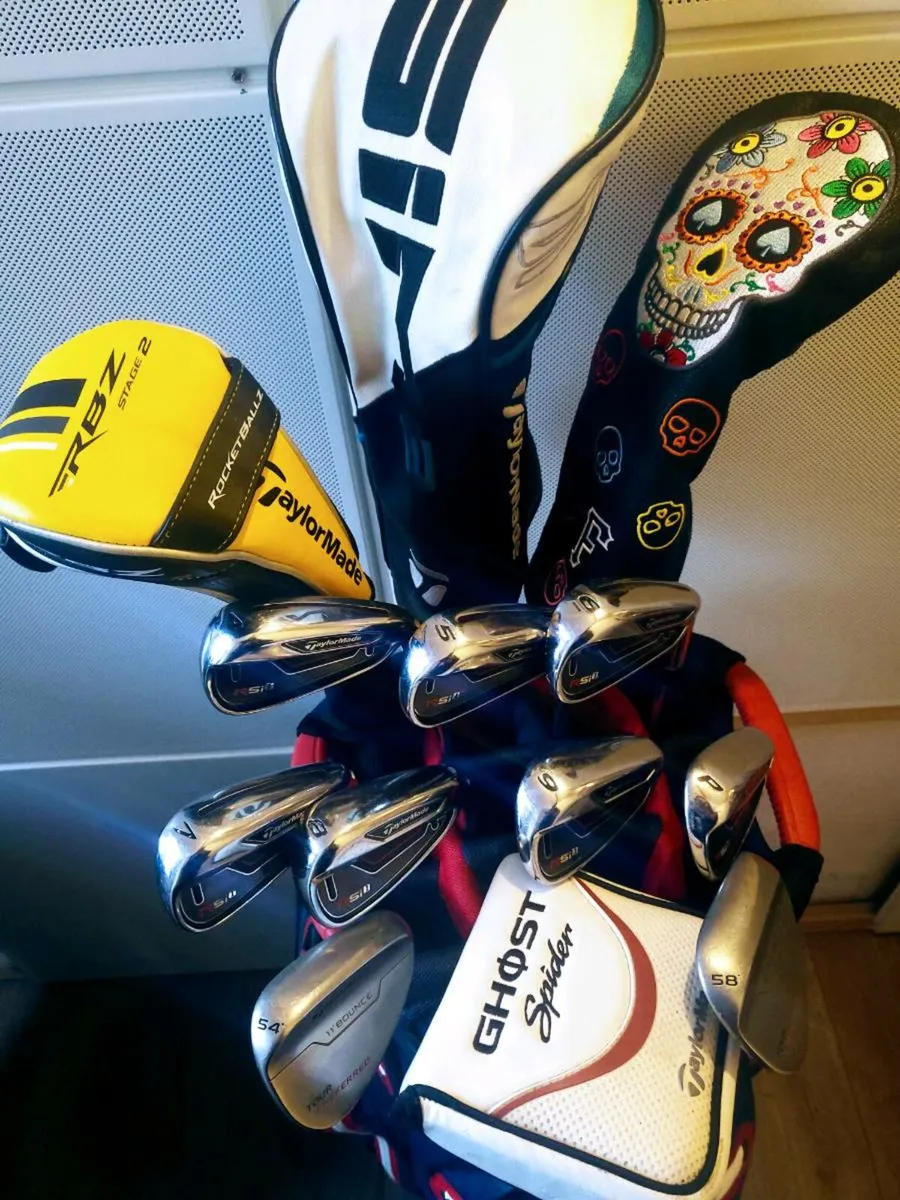 Set of Taylormade Golf Clubs - Image 1