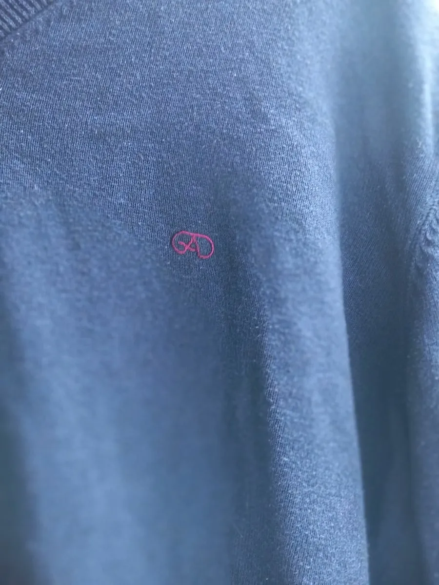 André Jeanswear navy Jumper - Image 3