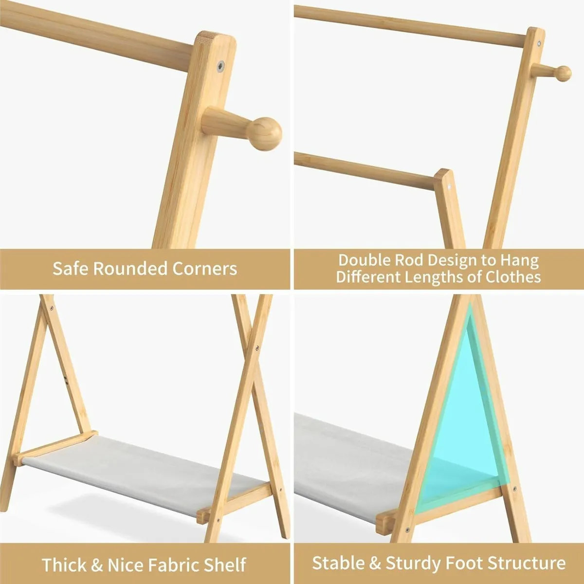 Kids Clothing Rack Small Clothes for Toddler Pets - Image 4