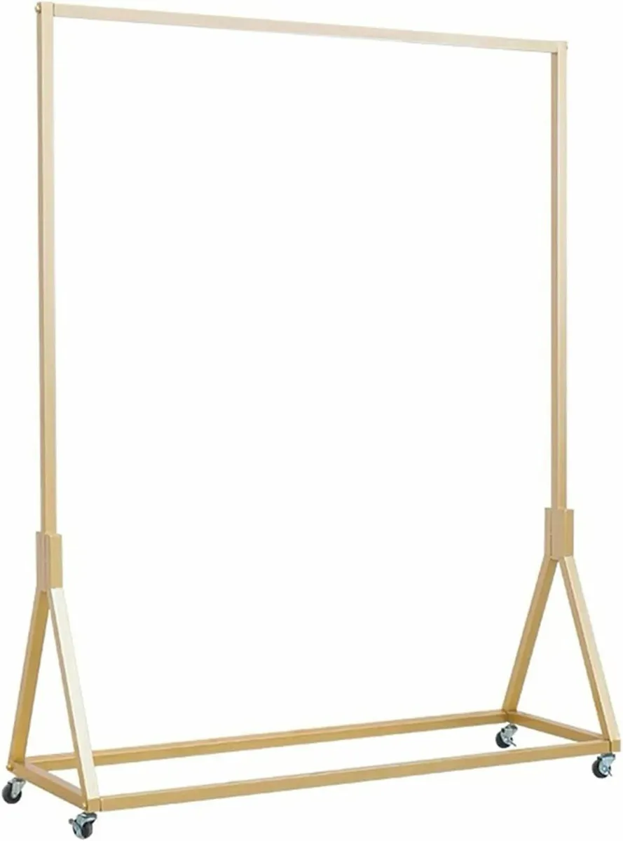 Clothing Store Modern Rolling Display Stands with - Image 1