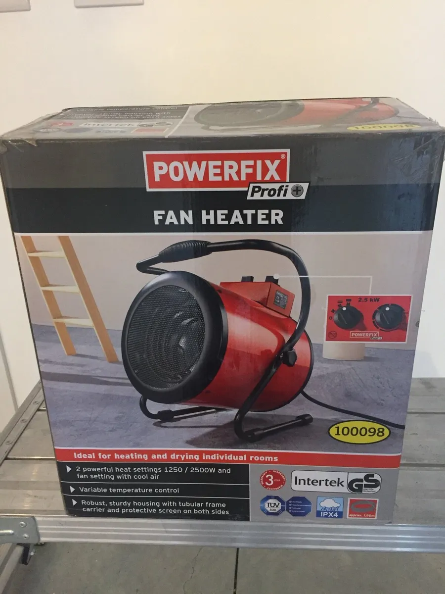 Powerfix Fan Heater - Image 1
