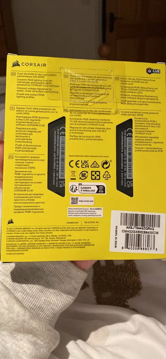 Corsair Vengeance RGB DDR5 RAM – 32GB (2×16GB) – 6 - Image 2