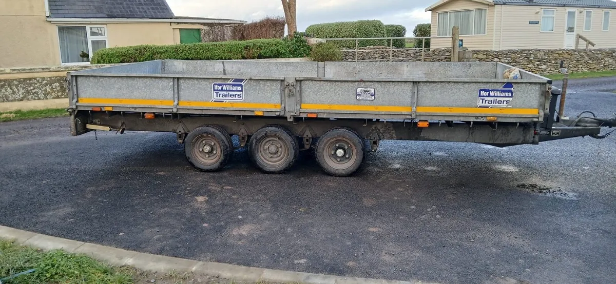Ifor Williams 16foot by 7foot 4 Trailer - Image 1