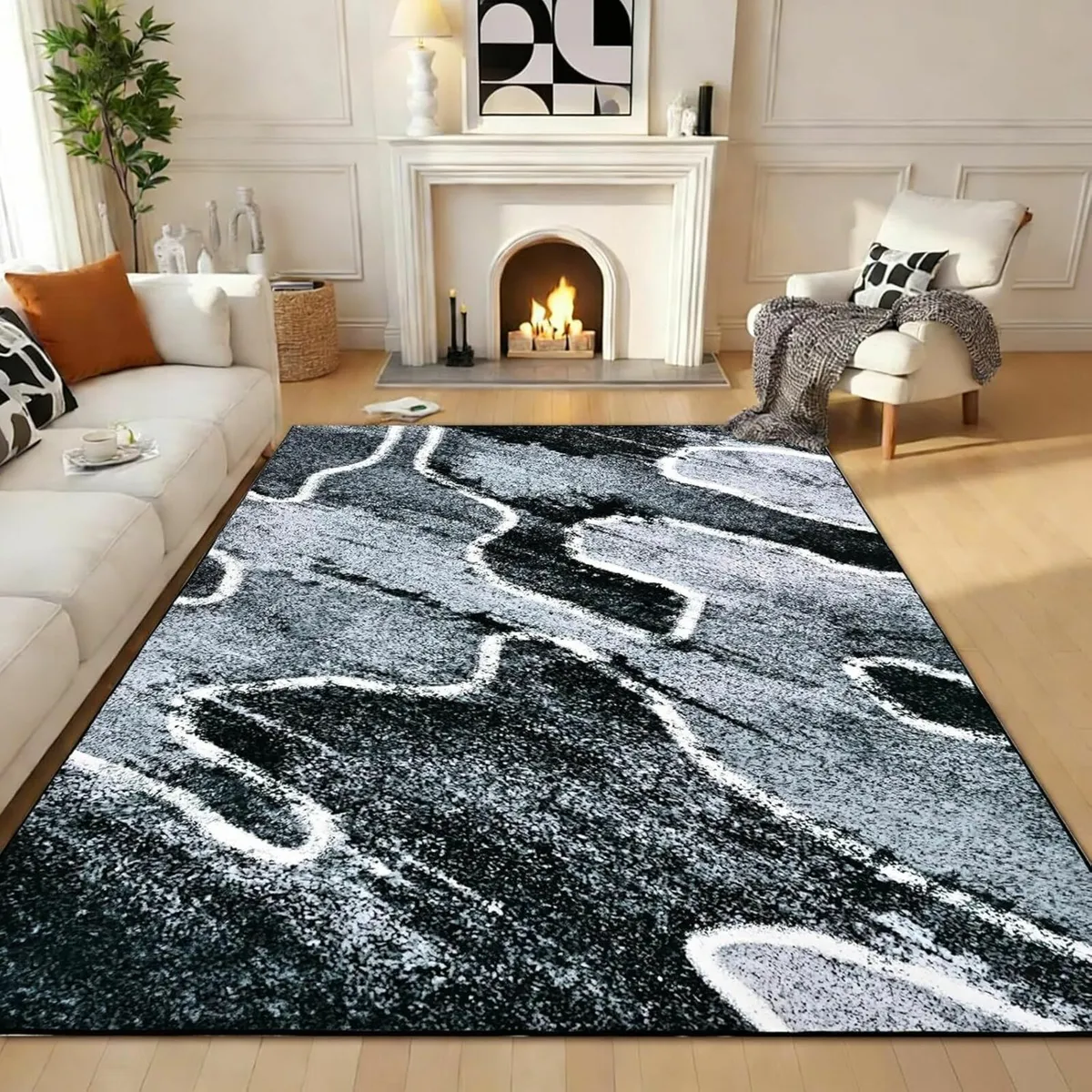 Rugs Living Room 160x230cm Area for Bedroom - Image 1