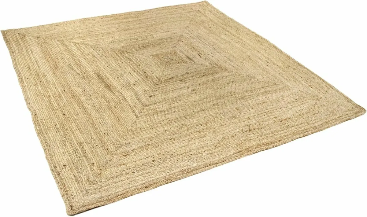 Rug Jute Alhambra Natural Colour Area 100% Fibre - Image 4