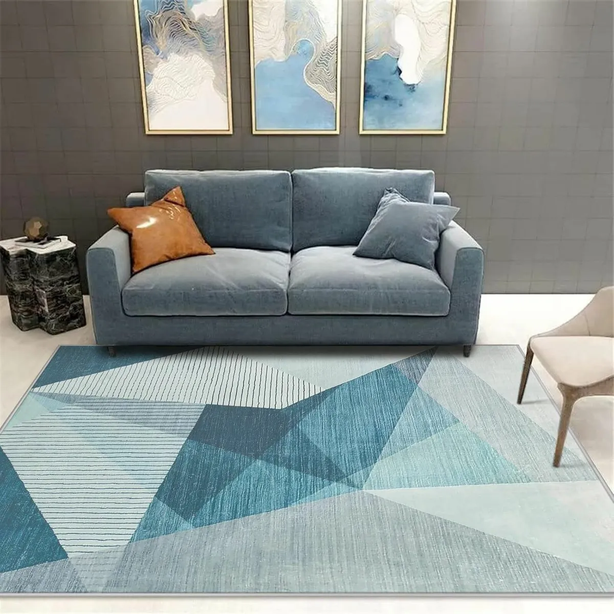 Area Rugs Modern Abstract Geometric Living Room - Image 1
