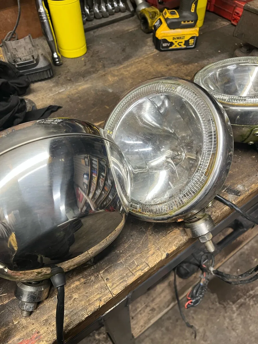 4 chrome spot lamps - Image 2