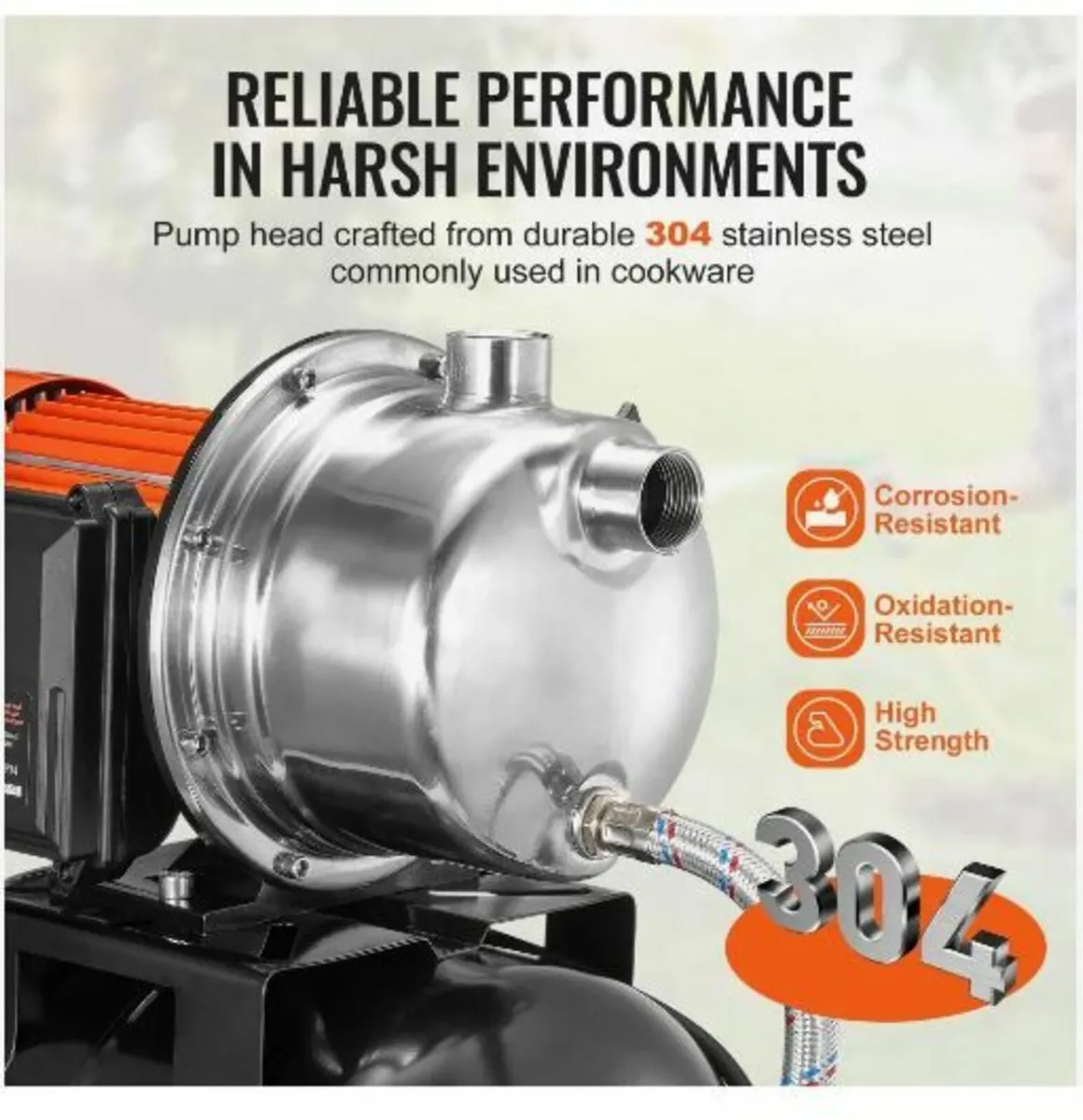 745 W(1 HP) Shallow Well Pump - Image 4