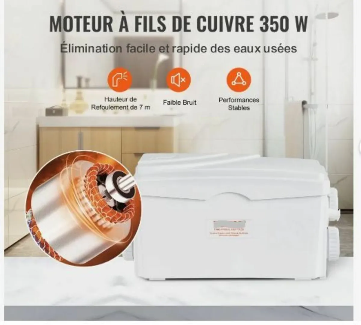 Macerator Pump, 350W - Image 2