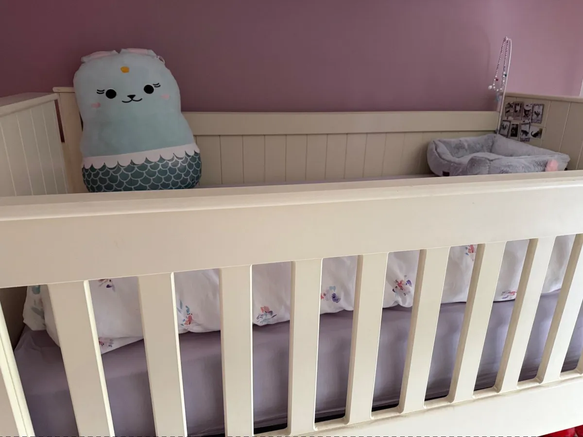 Solid wood small double high sleeper bed - Image 3