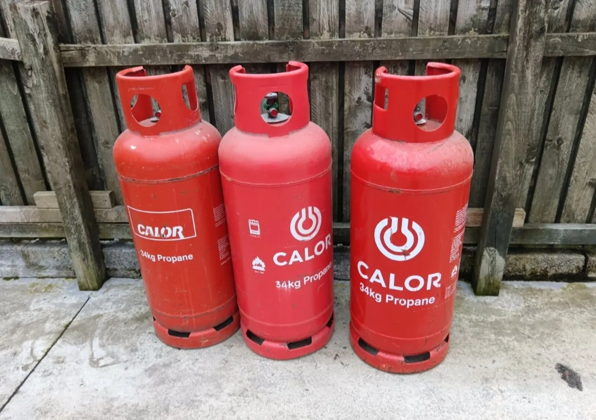 Full 34kg Gas Cylinders